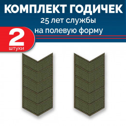 Набор годичек 25 лет полевые 2 шт