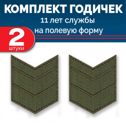 Набор годичек 11 лет полевые 2 шт
